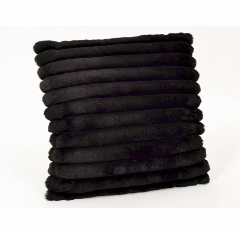 COOKY coussin noir 45x45
