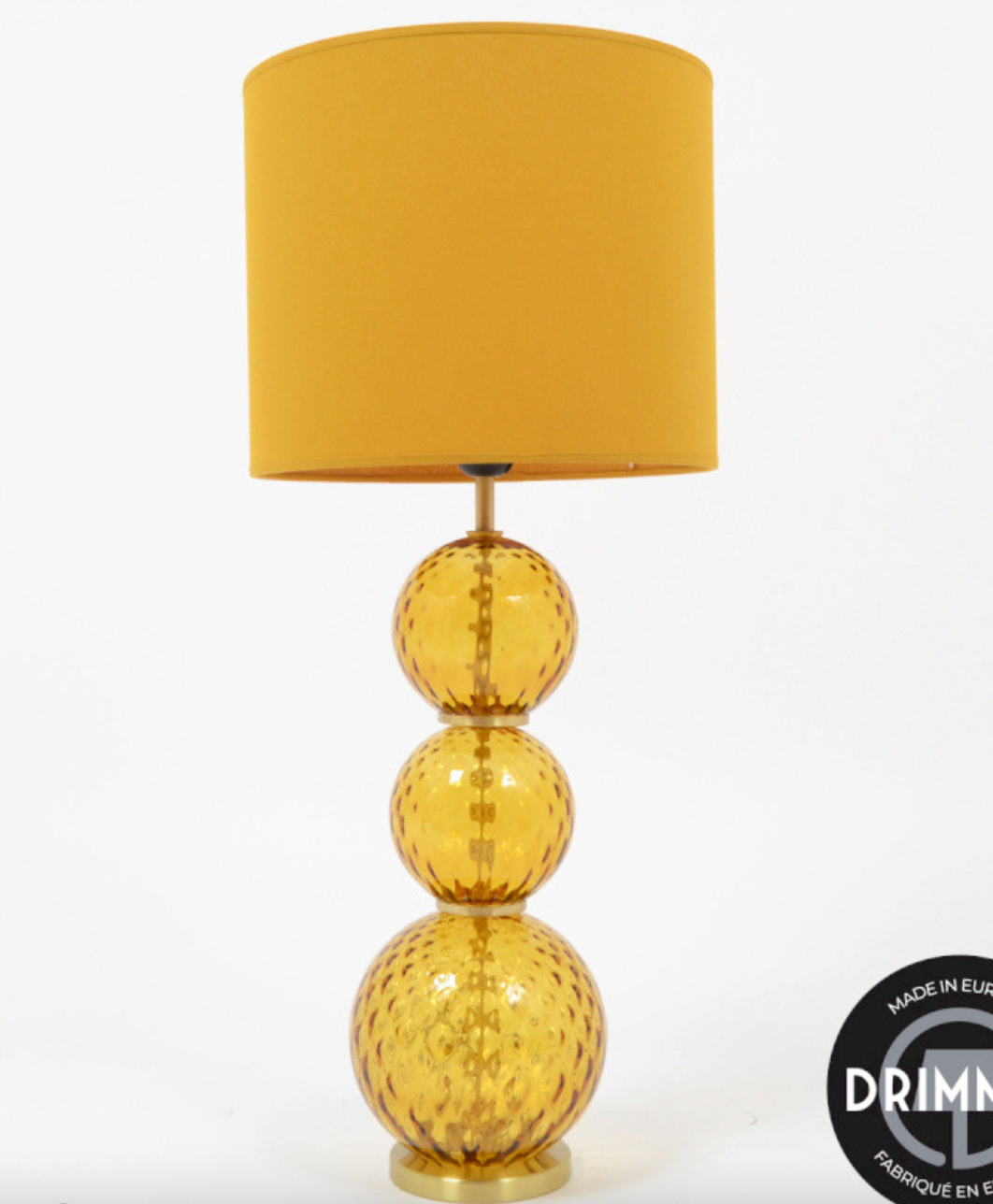 ALYSEE Lampe ambré