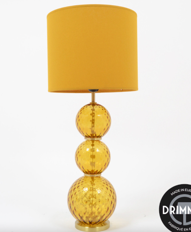 ALYSEE Lampe ambré