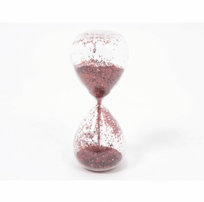 TIME sablier s.rouge 17cm TIME sablier s.rouge 17cm