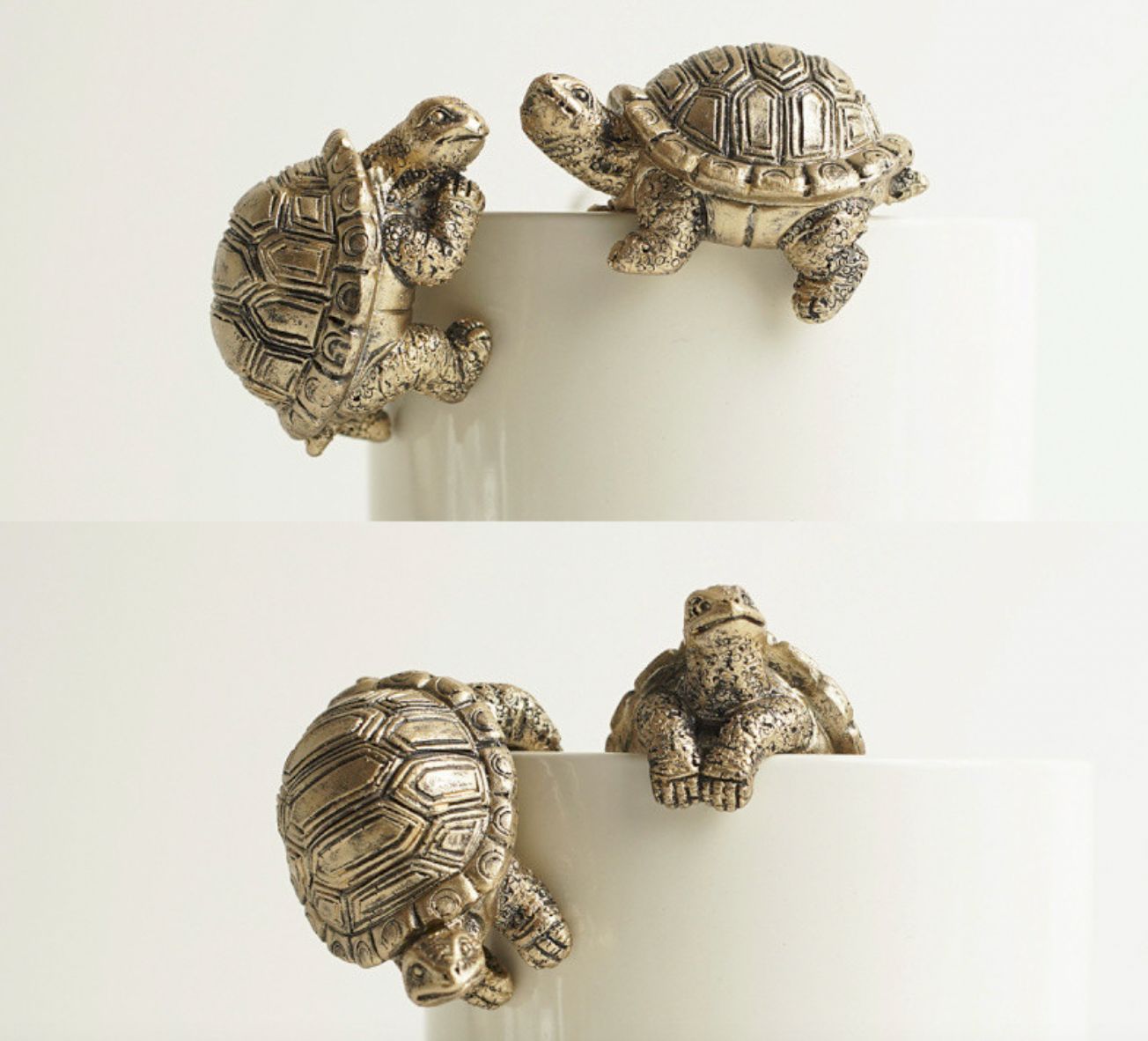RIGA tortue accroche pot