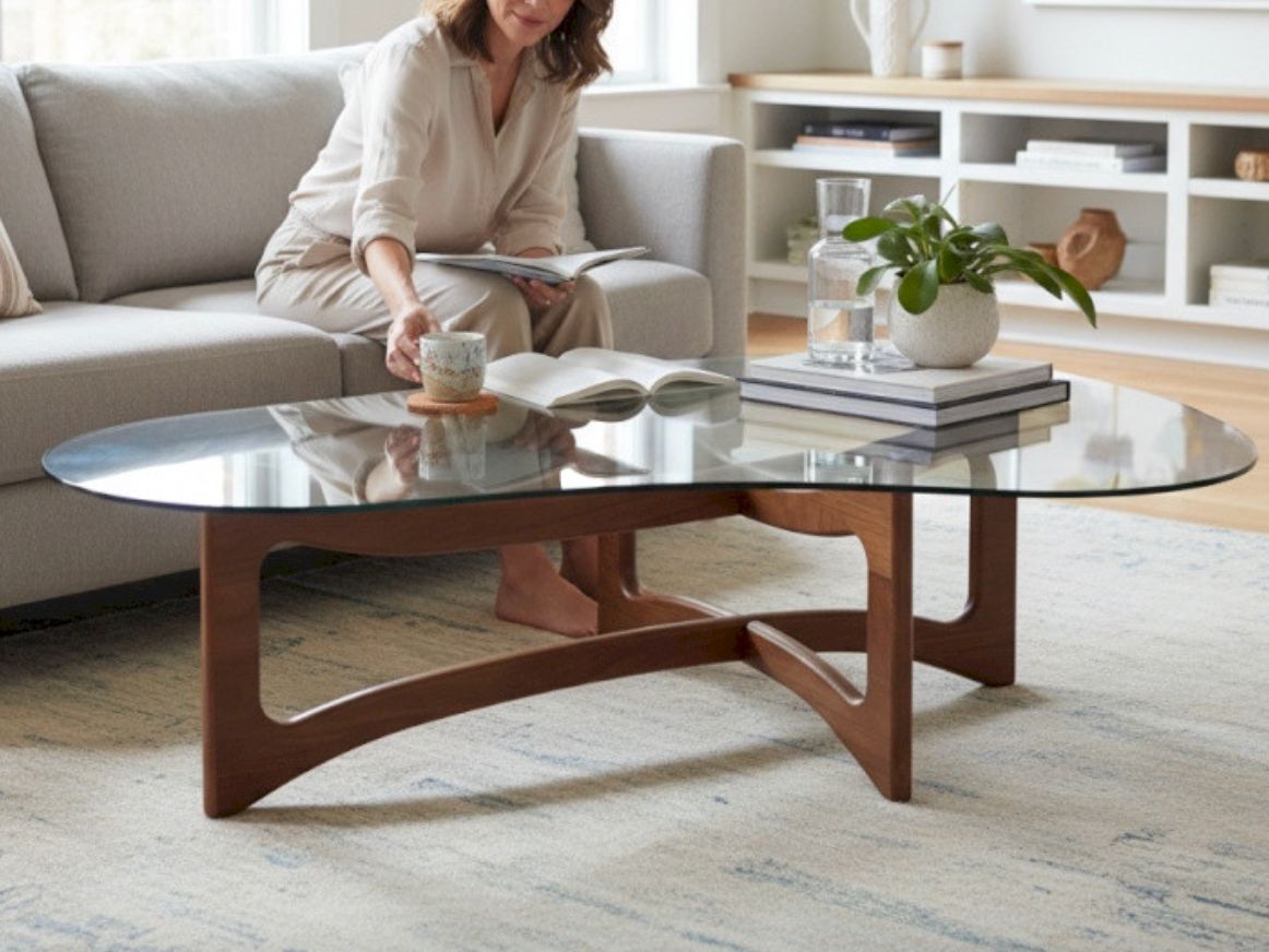 RANDY table basse haricot RANDY table basse haricot