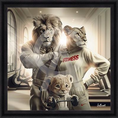 Lion fitness 40x40 Lion fitness 40x40