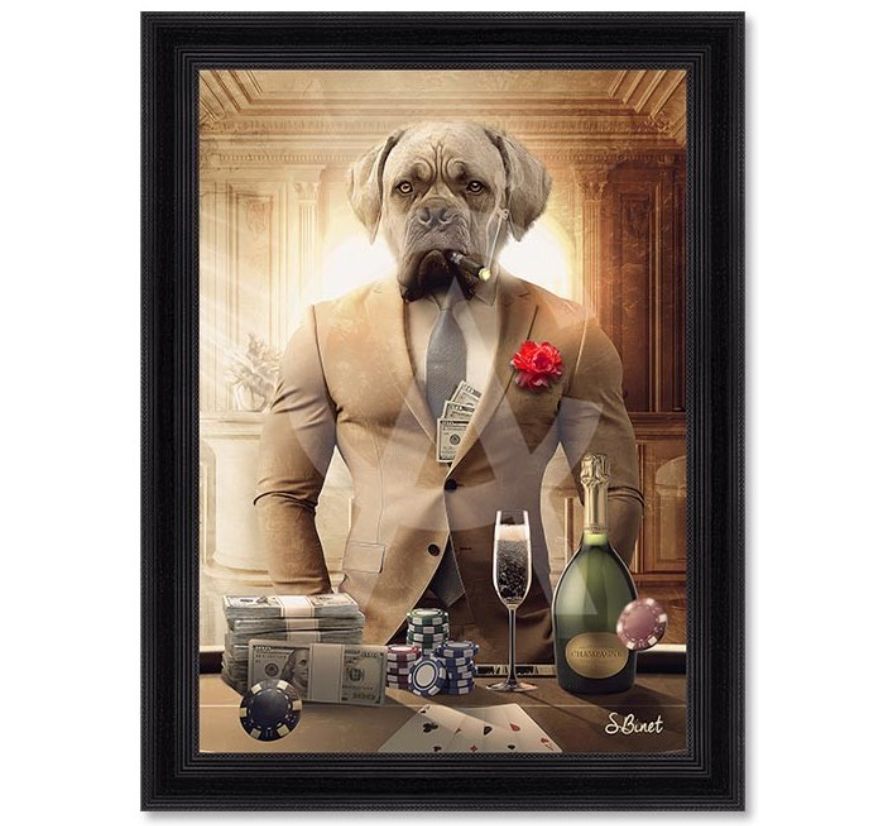 Chien luxury 50x70 Chien luxury 50x70