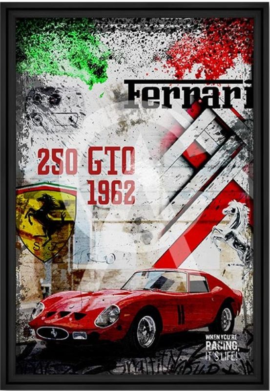 250 GTO ROSSO 60x90