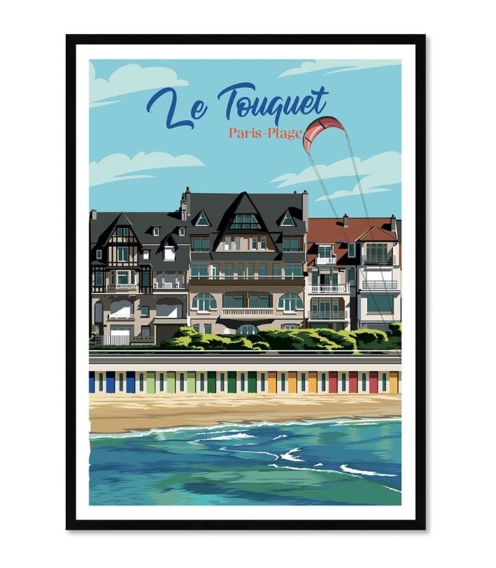 Travel poster - Le Touquet Paris Plage