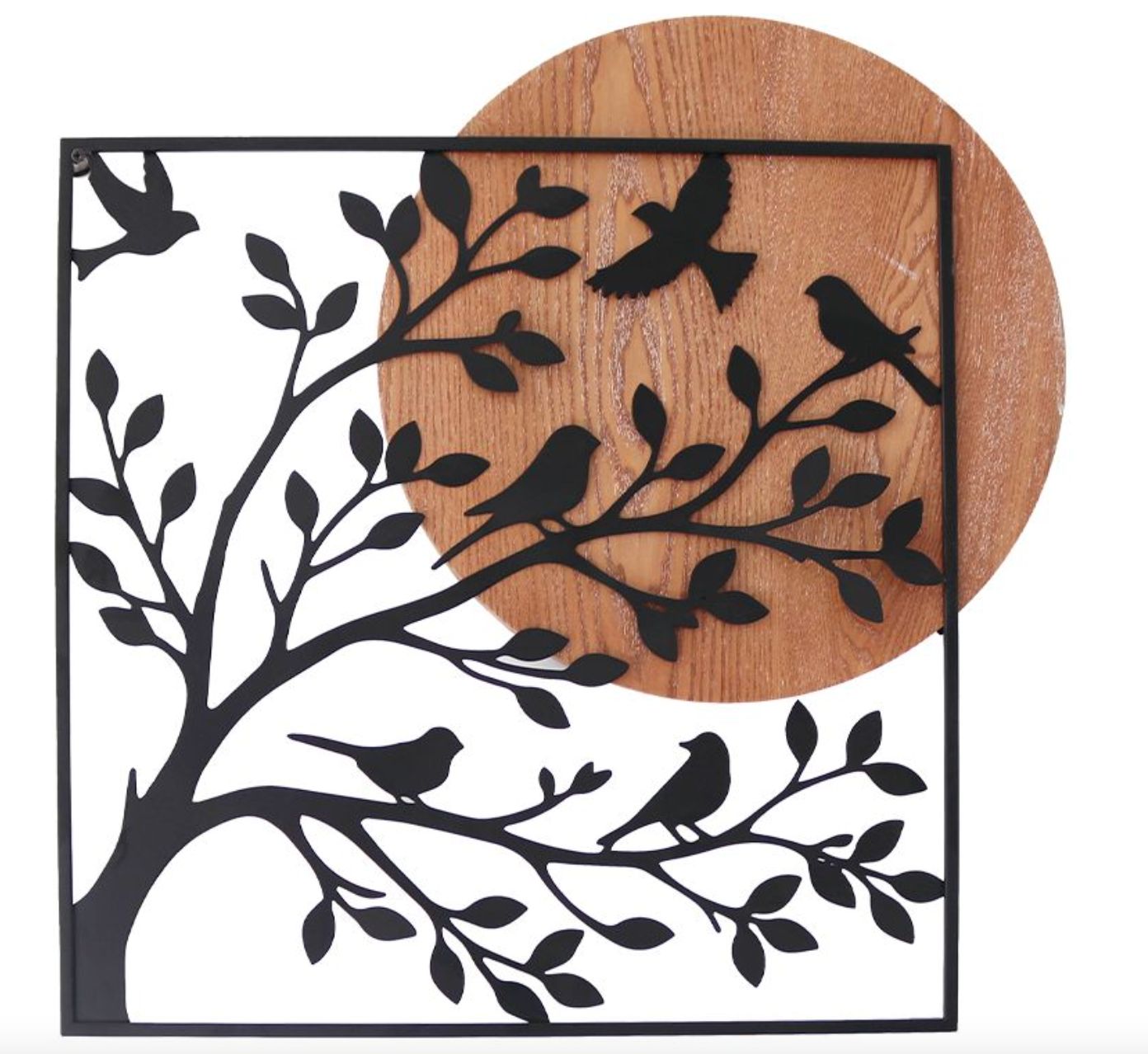 Arbre printanier bois / noir