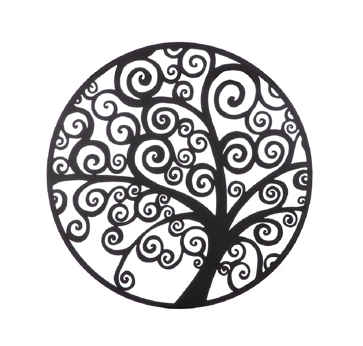 Relief mural rond