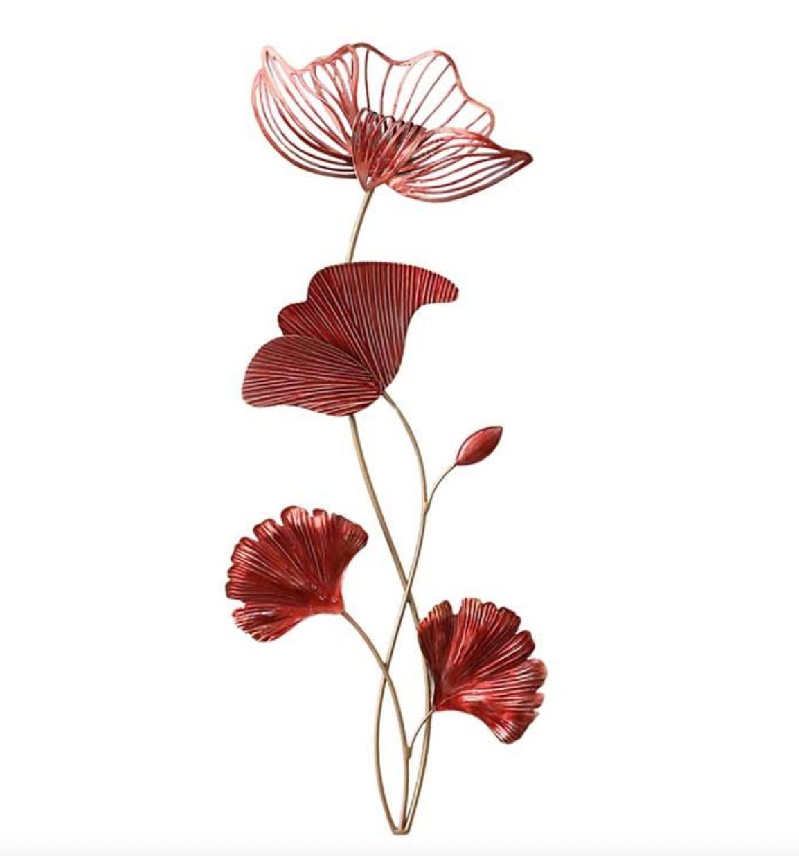 Feuilles rouges