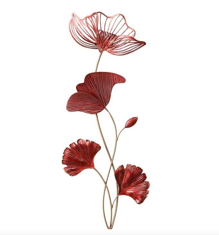 Feuilles rouges
