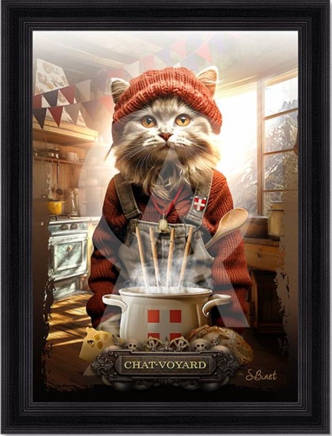 Chat-Voyard 35x50
