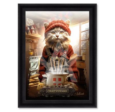 Chat-Voyard 35x50 Chat-Voyard 35x50