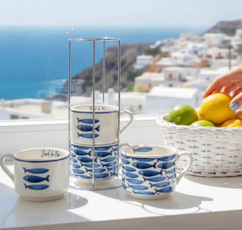 RIVAGE rack 4 tasses