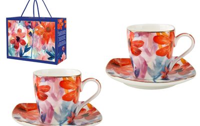 AQUARELLA set 2 tasses AQUARELLA set 2 tasses