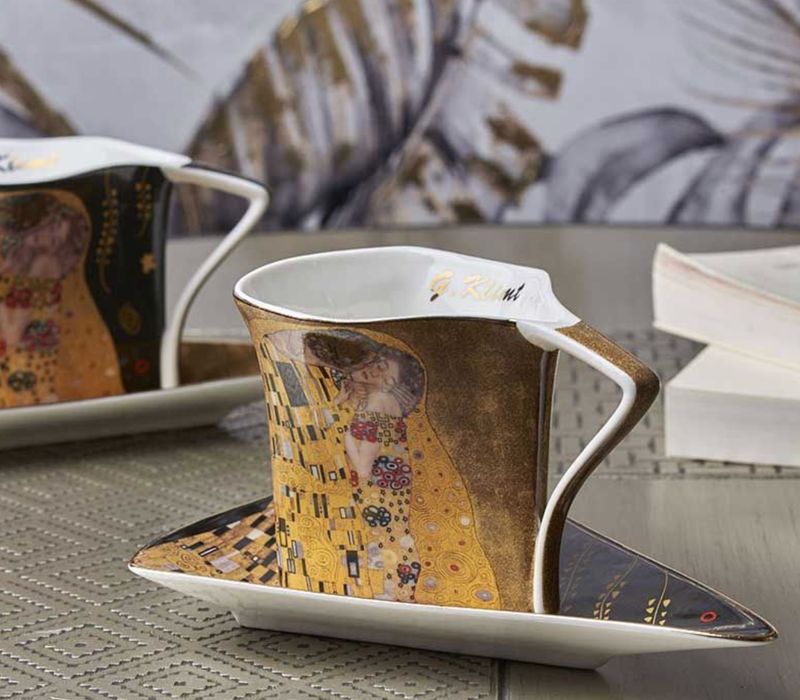G.KLIMT set 2 tasses