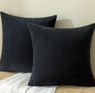 MELODIE coussin 45x45 noir MELODIE coussin 45x45 noir