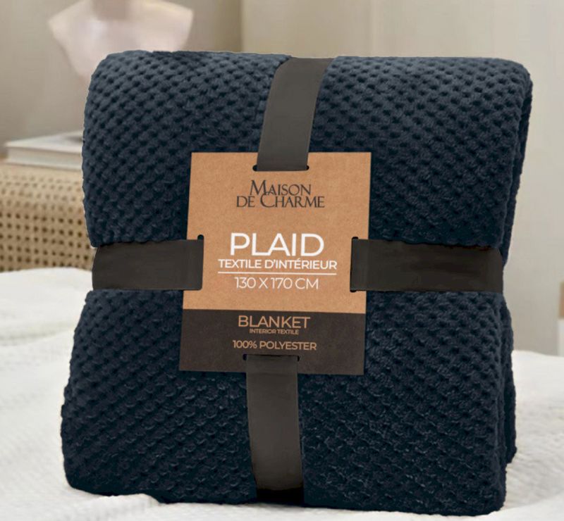 MELODIE plaid 130x170 marine