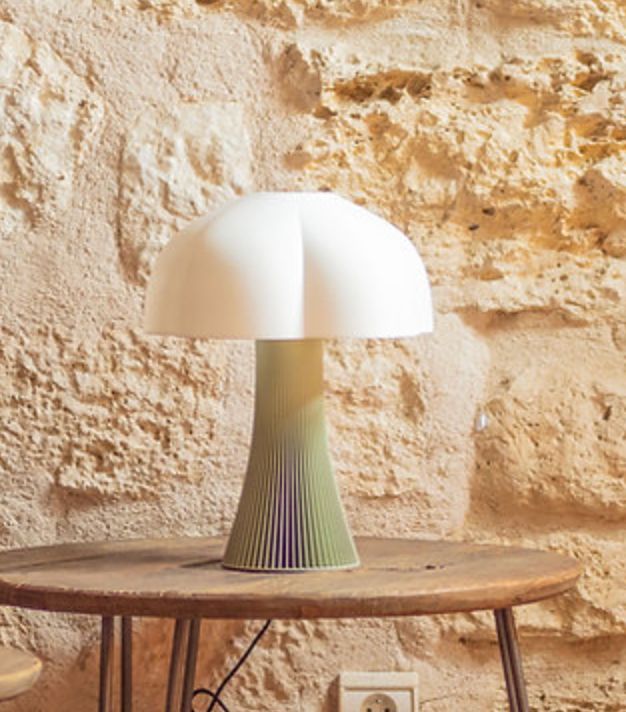 ARBORESCENCE lampe vert pastel ARBORESCENCE lampe vert pastel