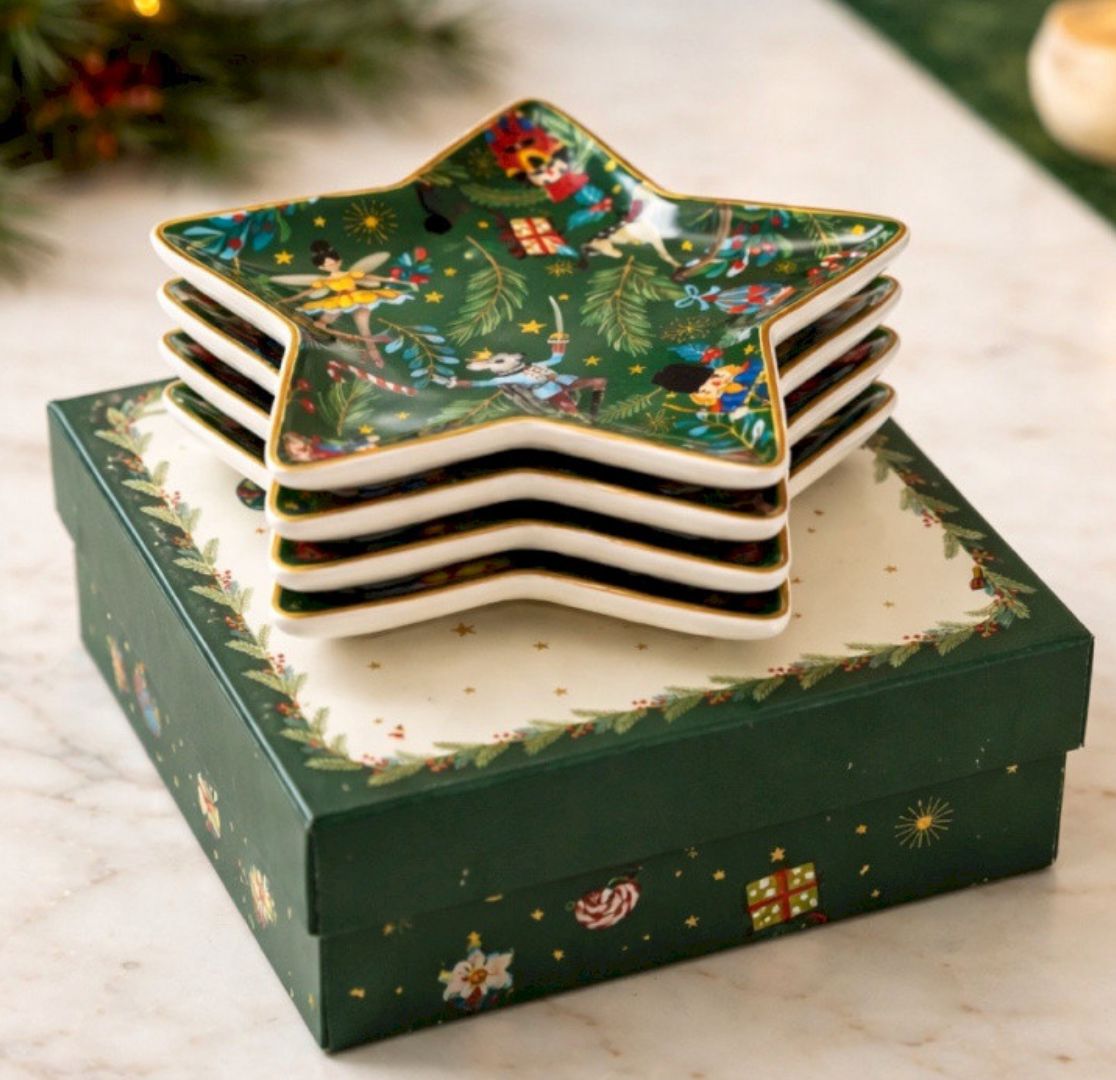 JOYEUX NOEL boîte 4 coupelles