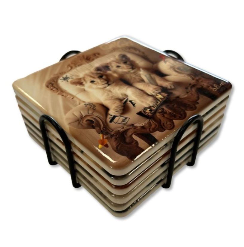BINET set 6 sous-verres