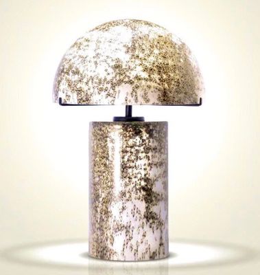 Lampe en verre soufflé vulcanic (ht. 45)