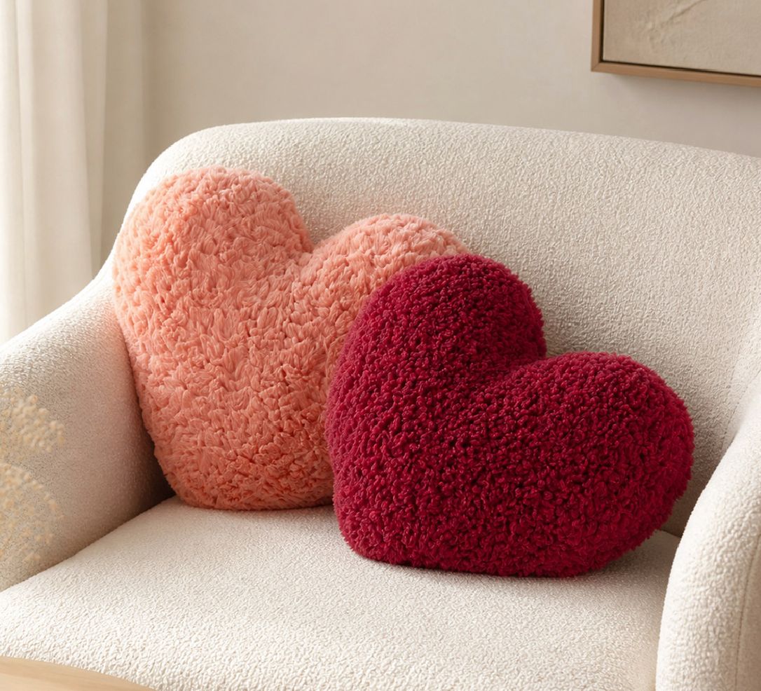 PLUSCH coussin coeur PLUSCH coussin coeur