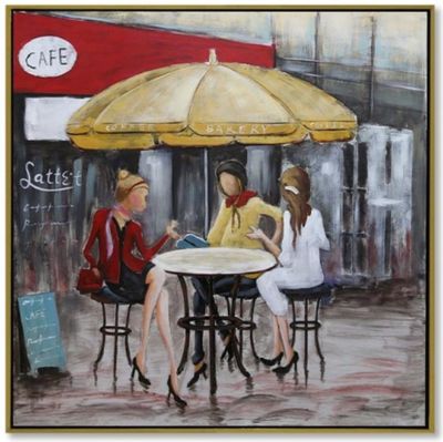 Toile encadrée 80x80