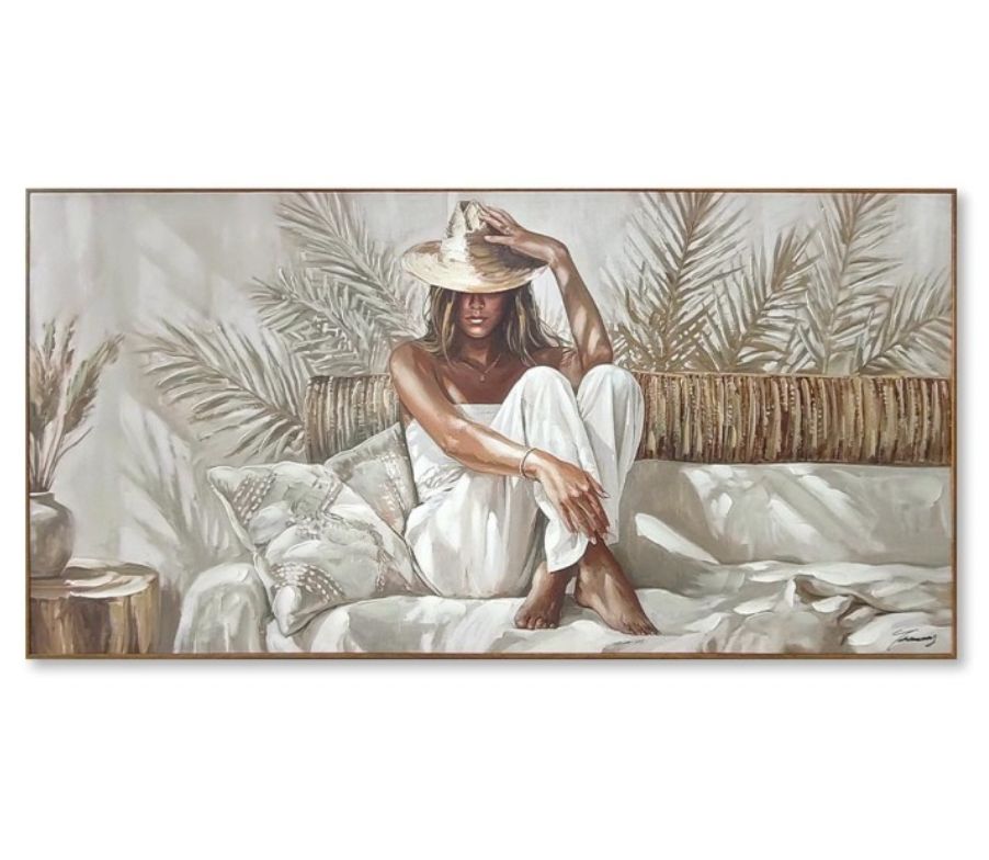 Toile encadrée 70x140