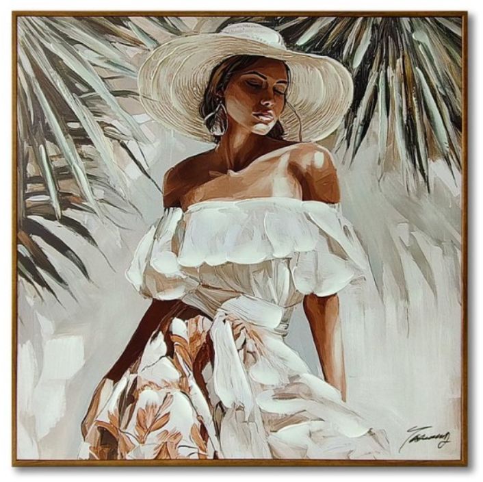 Toile encadrée 60x60