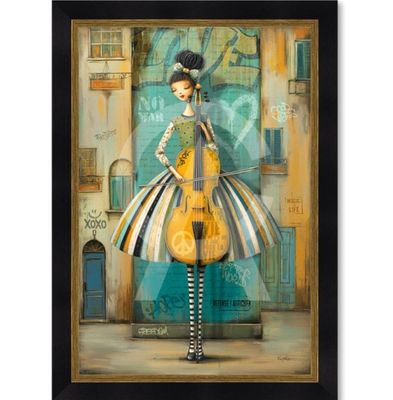 La violoncelliste 40x60