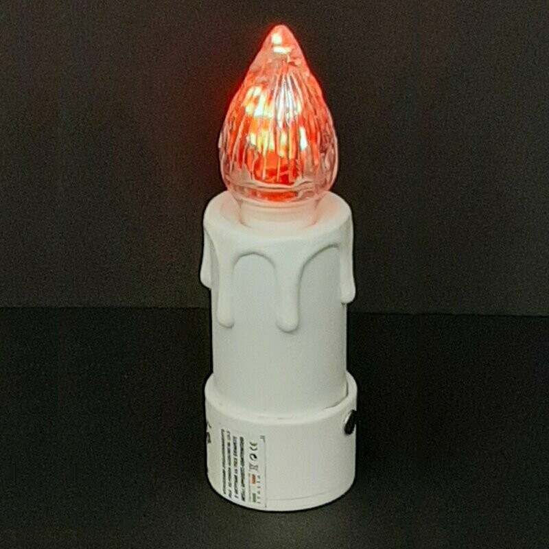 Lumino LR LUMINO VOTIVO LUCE ROSSA INTERMITTENTE - BATTERIA SOSTITUIBILE DURATA OLTRE UN ANNO