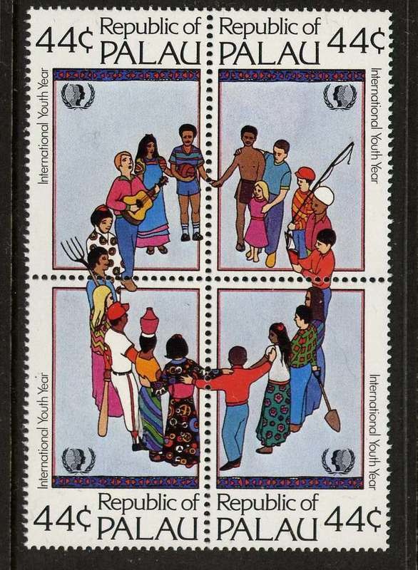 Palau 89a MNH International Youth Year, Music