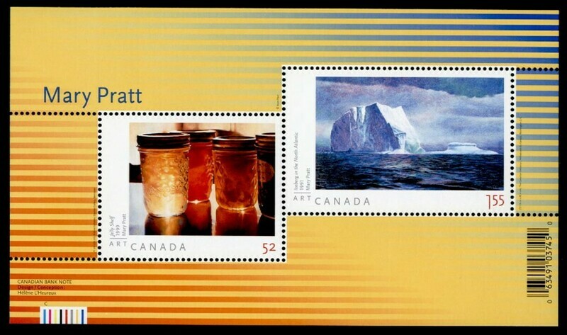 Canada 2212 MNH Mary Pratt, Art, Iceberg, Jelly Shelf