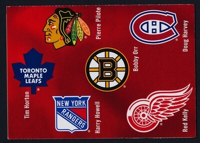 Canada 2787 Booklet MNH NHL Hockey, Original Six Canadian Defencemen, Sport