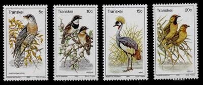 Transkei 79-82 MNH Birds