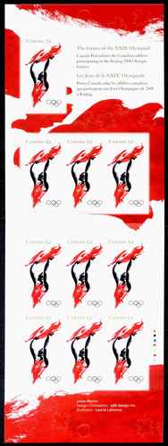 Canada 2281a Booklet MNH 2008 Olympic Games, Sports