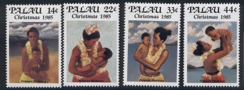 Palau 90-3 MNH Christmas, Island Mothers & Children