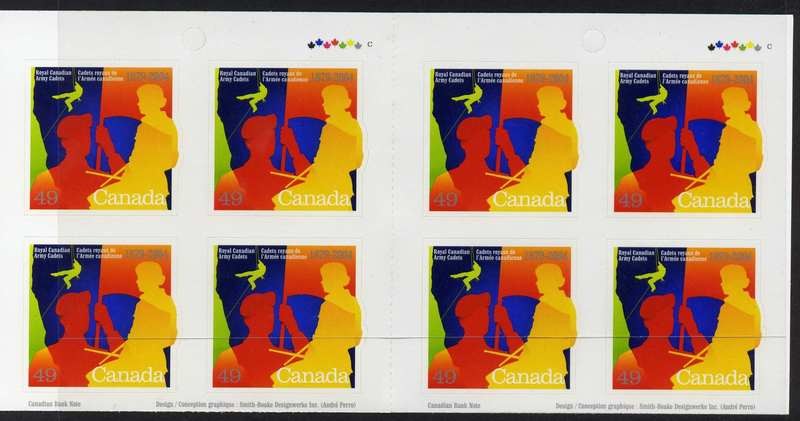 Canada 2025b Booklet MNH Royal Canadian Army Cadets