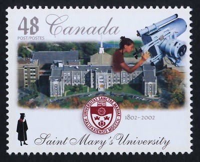 Canada 1944 MNH Saint Mary's University, Crest, Architecture, Education