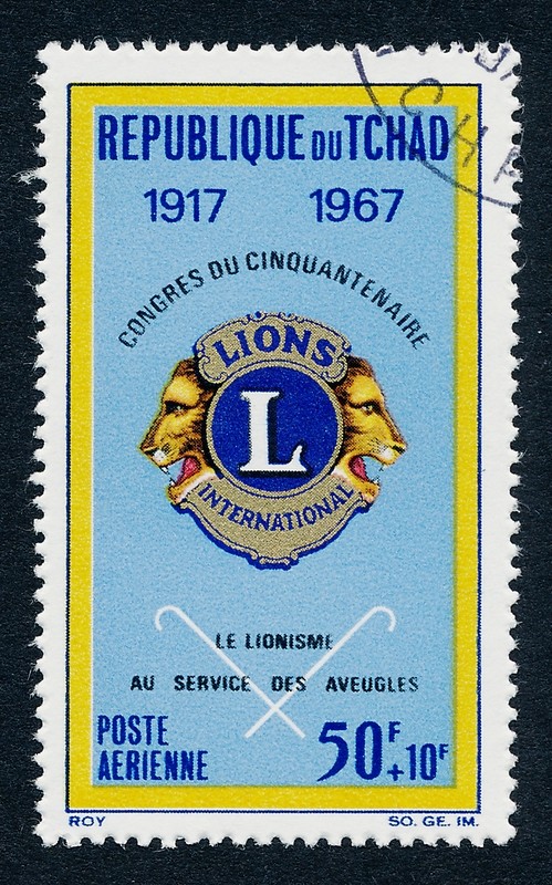 Chad CB4 Used (cto) - Lions International
