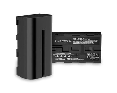 NP-F550 2200mAh / 7.4 Volt Li-ion Battery w. USB-C charging
