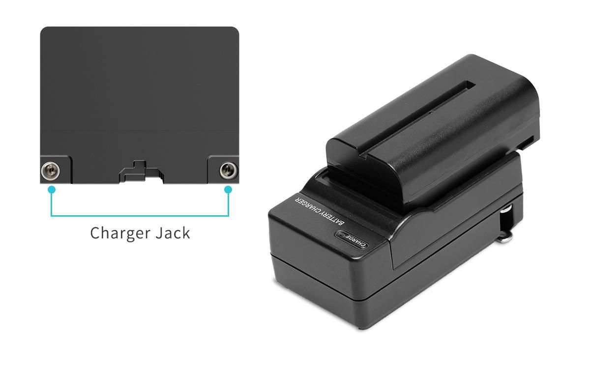NP-F550 2200mAh / 7.4 Volt Li-ion Battery w. USB-C charging
