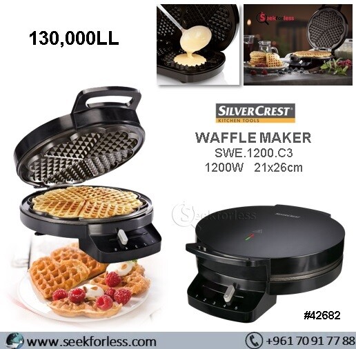 silvercrest waffle maker swe 1200 c3
