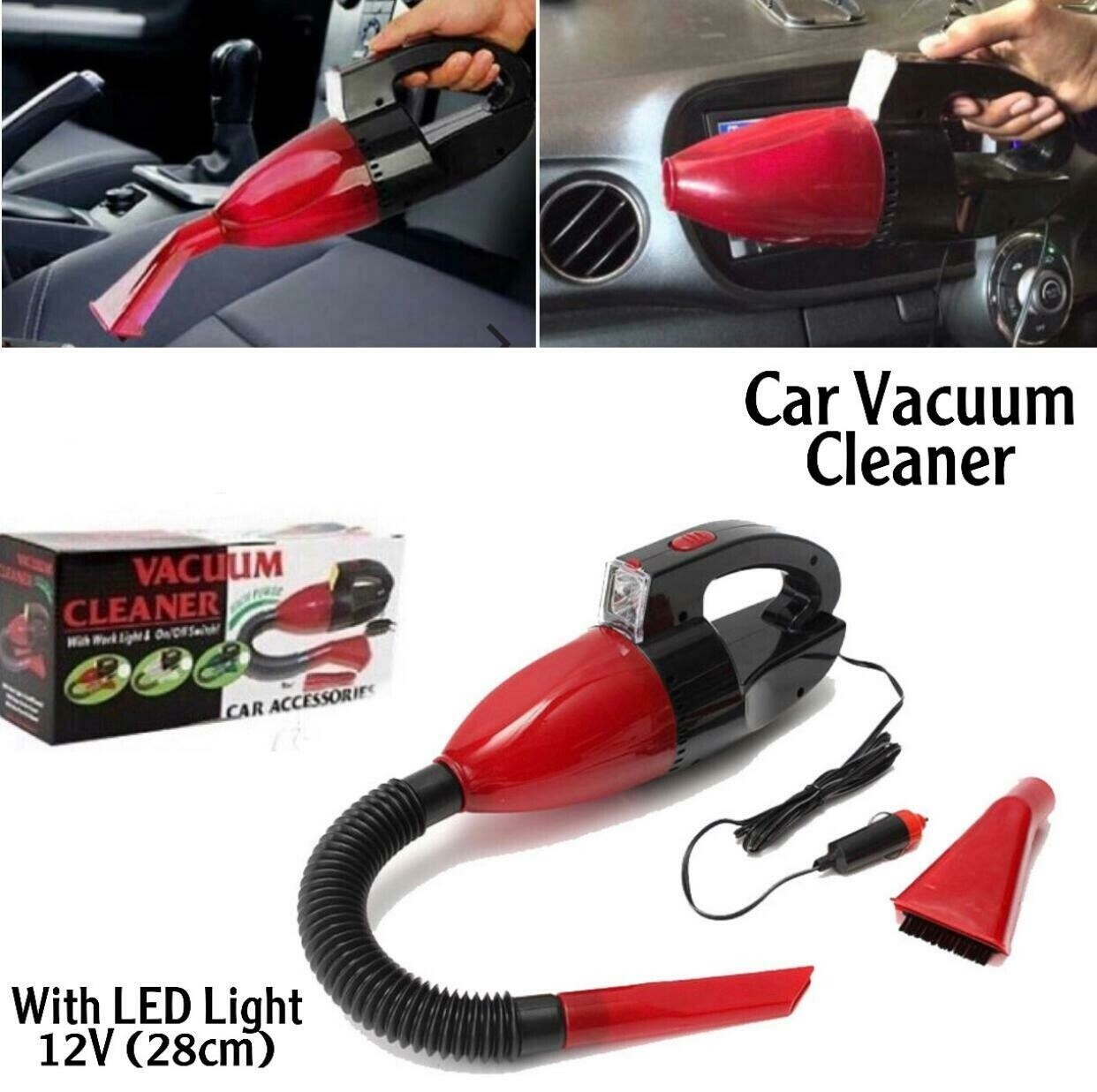 12V Car Vacuum Cleaner