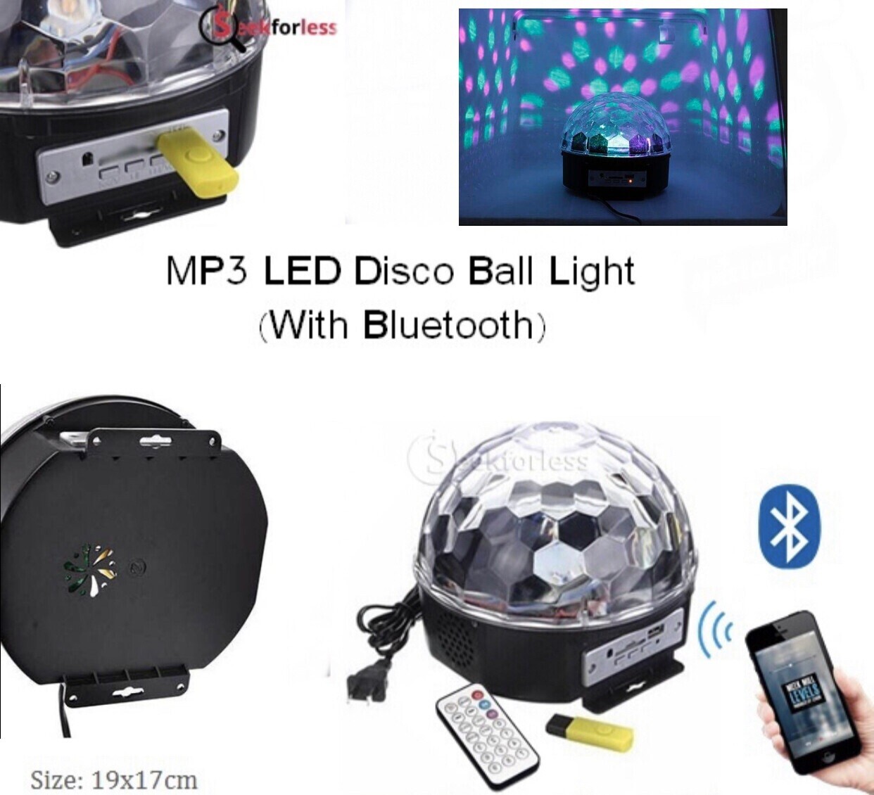 Bluetooth Disco Ball