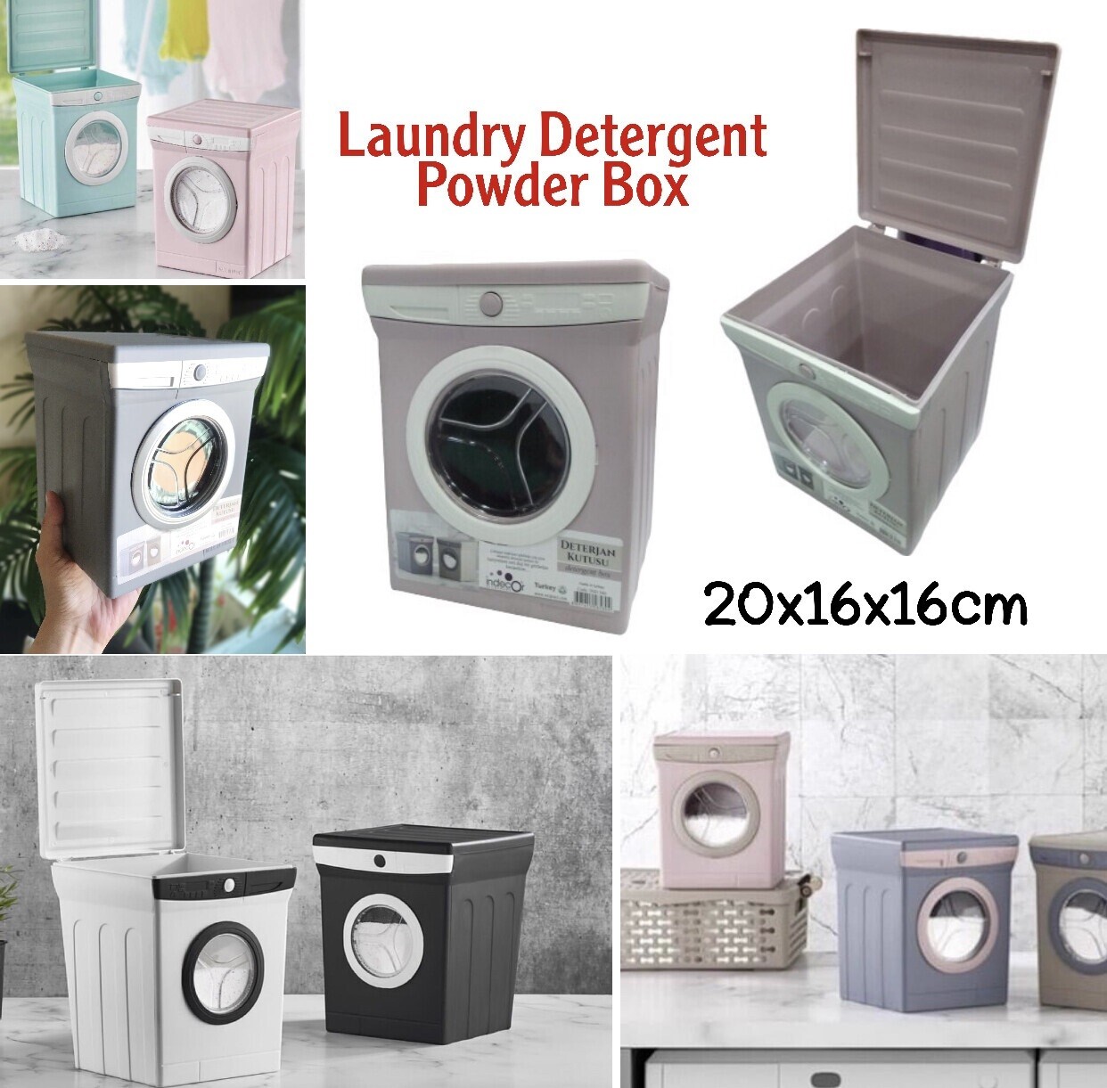 Detergent Powder Box