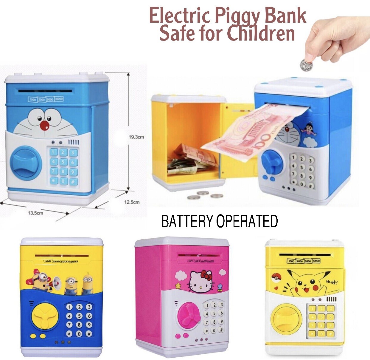 Piggy Bank For Kids