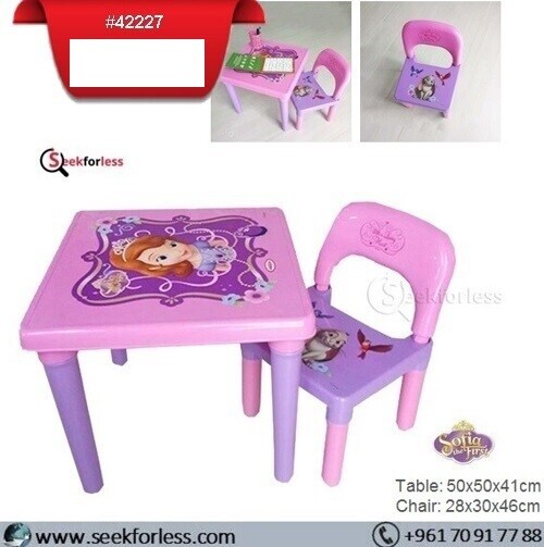 Plastic Table/ Chair (SOFIA)