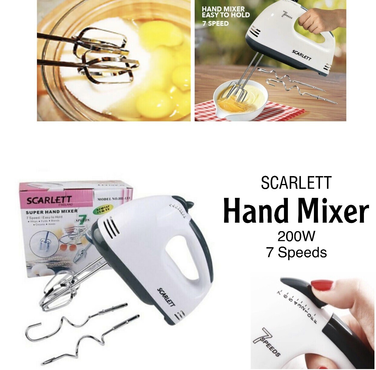 SCARLETT Hand Mixer