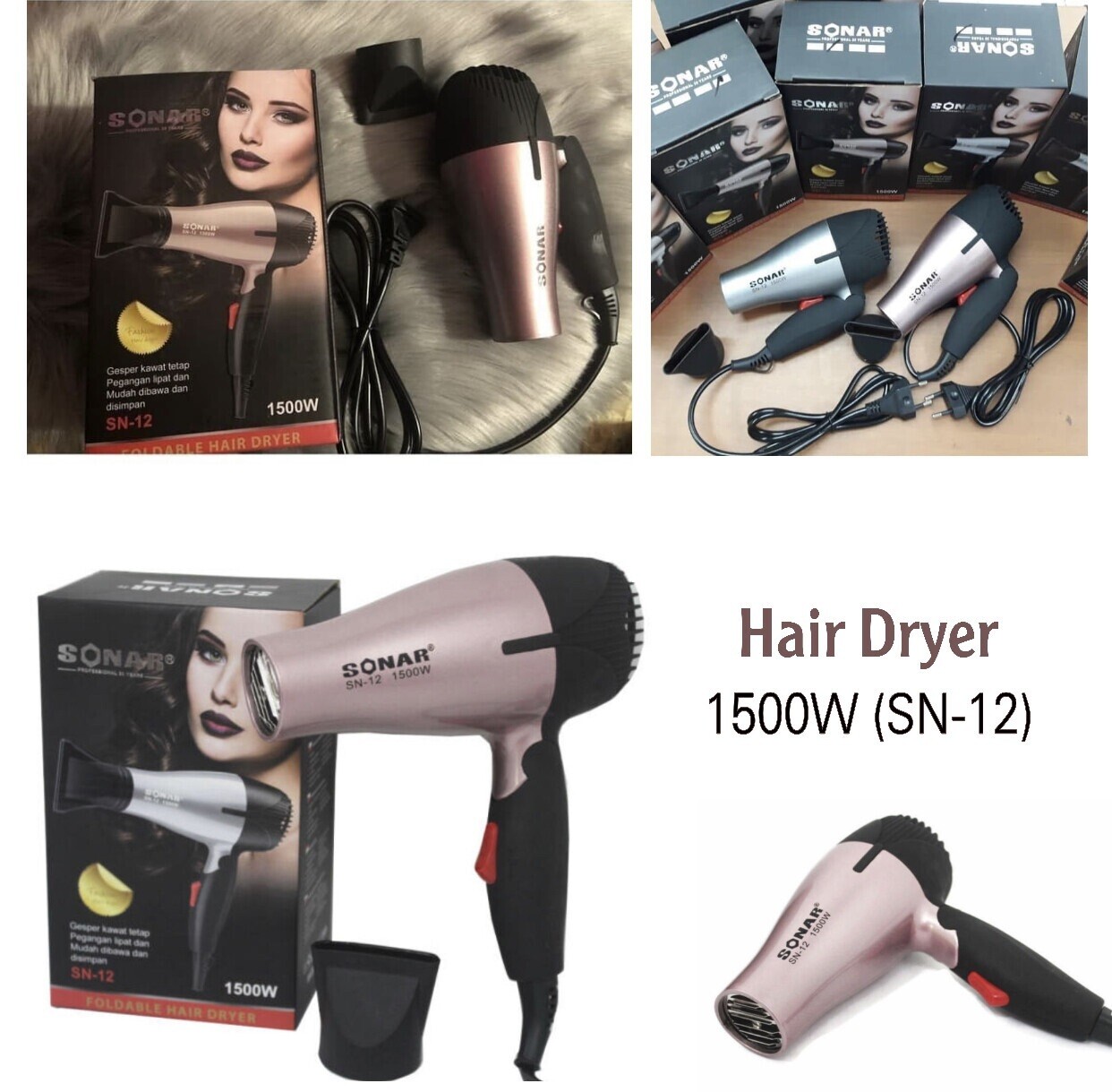 SONAR Hair Dryer SN-12